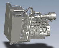 Silnik generatorowy John Deere PowerTech 6068HFU55 - Stage I