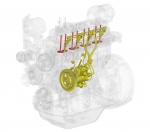 Silnik przemysłowy John Deere PowerTech M 4045TF280 - Stage IIIA