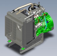 Silnik generatorowy John Deere PowerTech 3029HFU20 - Stage I